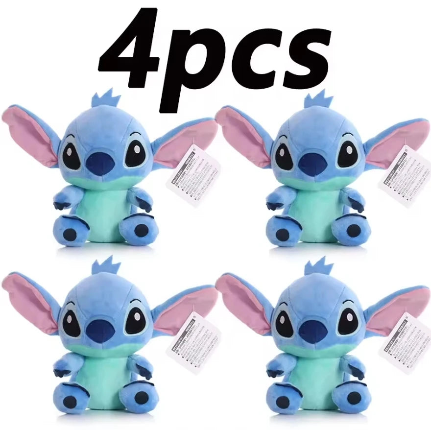 12cm 18cm 25cm Modelos de Peluches de Stitch Muñecos de Peluche de Dibujos Animados Juguetes de Peluche de Anime para Bebés Lindos Regalos de Cumpleaños para Niños