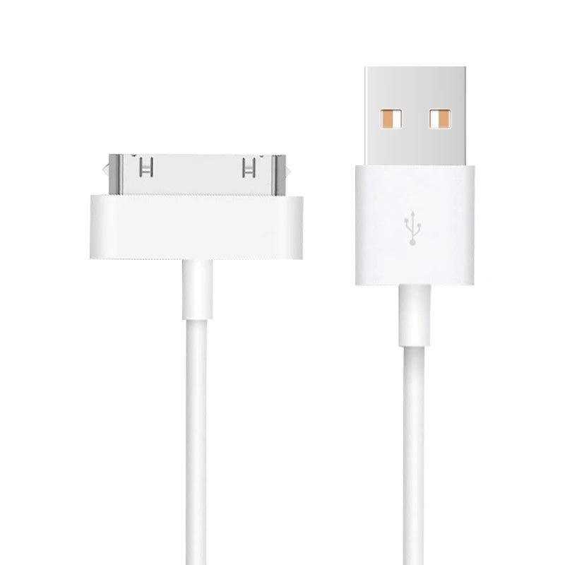 30 Pin Cord Adapter Accessories Nano Touch Charging Data Cable USB Charger for iPhone 4 4s iPad 1 2 3 iPod