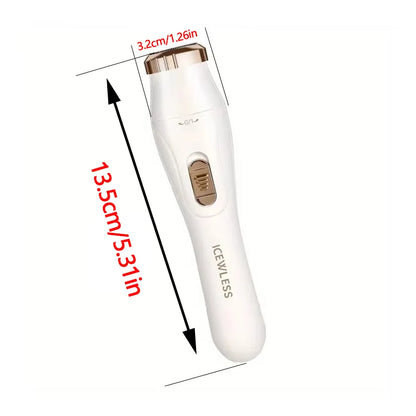 SoftAura 3 IN 1Electric Hair Trimmer for Women Waterproof Painless Body Hair Removal Bikini Arm Leg Face Shaver Personal Care