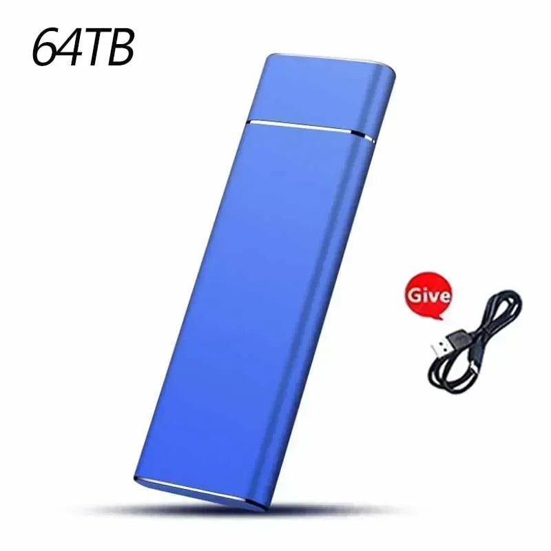 Mini USB SSD portátil 256 TB 1 TB 2 TB de alta velocidad original de almacenamiento masivo SSD USB3.0 Disco duro externo para ordenador portátil SSD