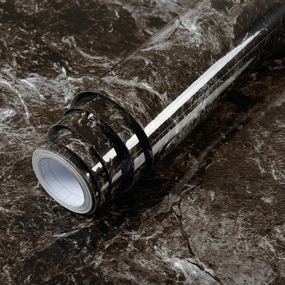 80cm Width Marble For Walls In Rolls, Vinyl Self Adhesive Waterproof Wallpaper Contact Paper, Wall Stickers Film, Kitchen Home Deco