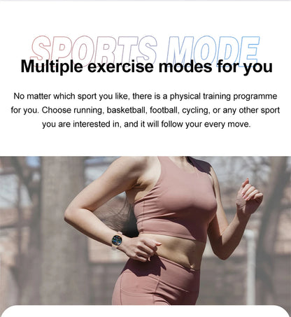 New GPS NFC Bluetooth Call Smartwatch, Women Watch, 4 mini Sports Track, Heart Rate Oximetry Monitoring Health Smartwatch For Woman