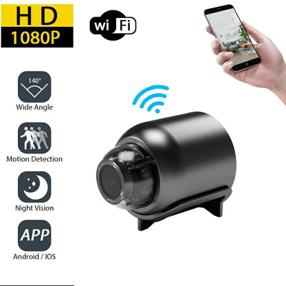 Nanny Camera, HD Security Wireless Video Motion Detection Ultra-small Night Vision Baby Nanny Camera, Smart Home Cam