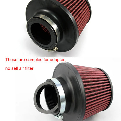 Car Mushroom Head Universal High Flow Intake Air Filter 102mm 89mm 76mm 3 3.5 4 Inch Cone Tapered Air filters for K&N 14084-2