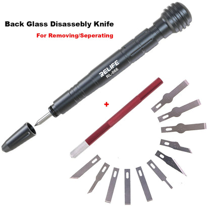 Back Cover Disassembly Tool Repair for iPhone 16 Pro Max 15 11 12 13 14 Pro Max Rear Housing Camera Glass Remove Opening Tools