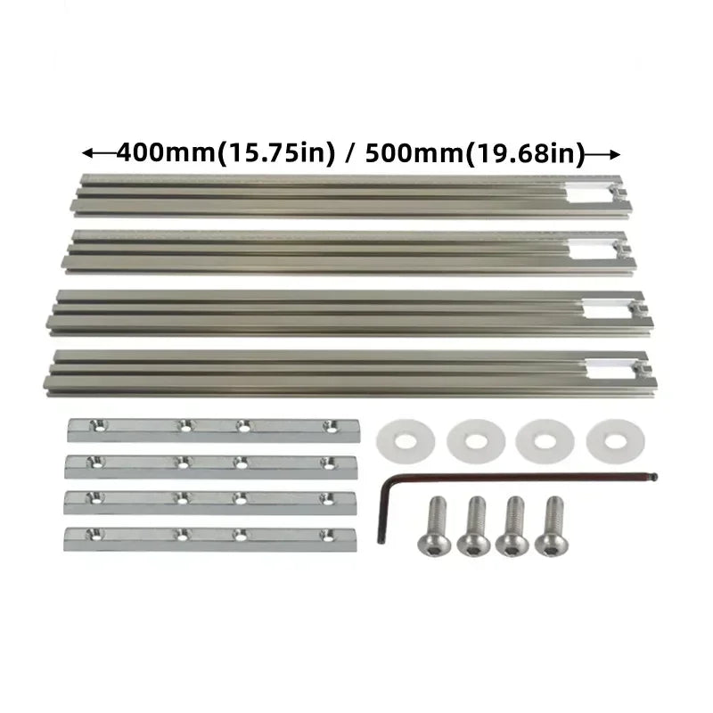 Trimming Machine Milling Groove Engraving Guide Rail Multi-functional Adjustable Backing Auxiliary Guide Bracket Woodworking Tool