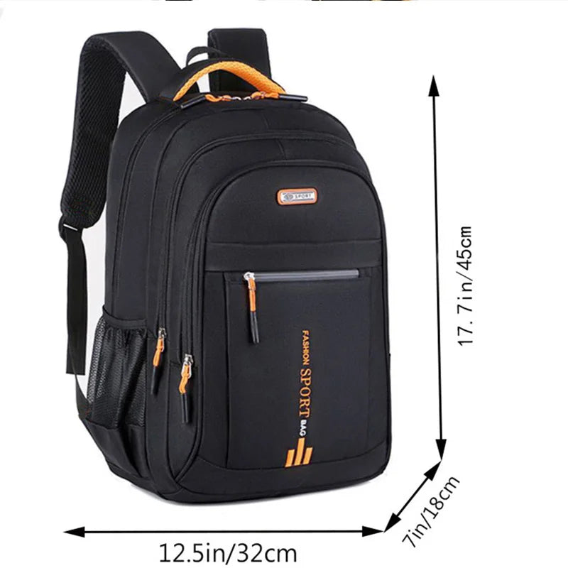 Ladies' backpack, female Korean version, trendy large capacity, high school, middle school, student backpack, travel bag, computer