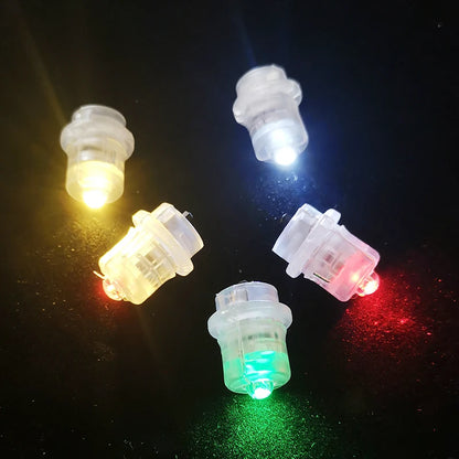 50Pcs, Mini DIY Lights Rave Accessories, LED Light Up Lamp Festival for Glow Supplies, Party Birthday Wedding Holiday Decoration