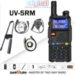 UV-5RM Baofeng Walkie Talkie 3800mAh Battery USB-C Charger 14.5W UHF VHF Wireless Copy Frequency 999CH FM Ham Radio Update UV-5RH