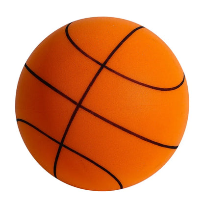 Mute Silent Basketball Diameter 18/21/24 CM Indoor Silent Skip Ball Squeezable Silent Child Sports Toy Game Bounce Basketballs