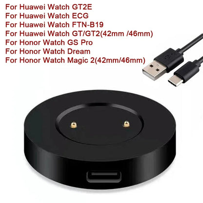 Base de carga magnética para Huawei Watch 3, 3 Pro, ECG, GT2, GT3 Pro y Honor Watch Dream, Magic 2