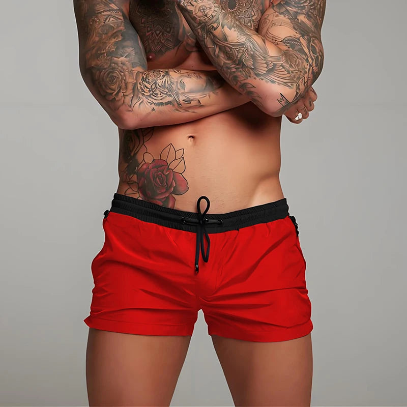 New Mens Swimsuit, Sexy Swimwear, Men Swimming Shorts, Men Briefs Beach Shorts, Sports Suits, Surf Board Shorts, Men Swim Trunks