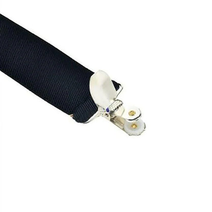35/25/20mm Wide Men's Suspenders High Elastic Adjustable 4 Strong Clips Heavy Duty X-Back Trousers Braces