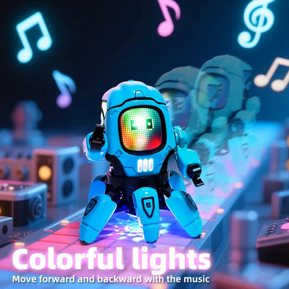 Dance Music 6 Claws Robot Octopus Spider Robots Vehicle Birthday Gift Toys for Children Kids Early Education Baby Toy Boys Girls