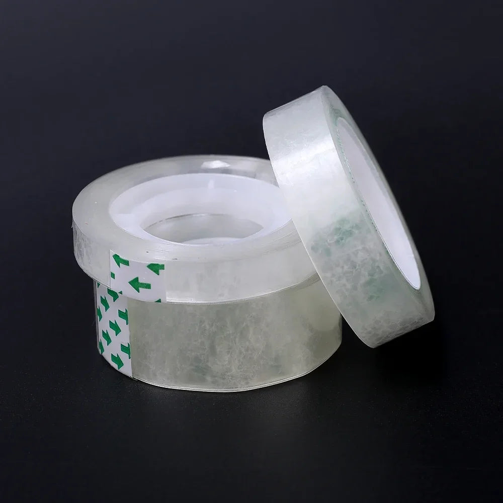 10/5/1 Rolls, Premium Transparent Tape, 0.8cm 1.2cm 1.8cm, Multifuntion High-viscosity Adhesive Tape for Gift Wrapping Packing