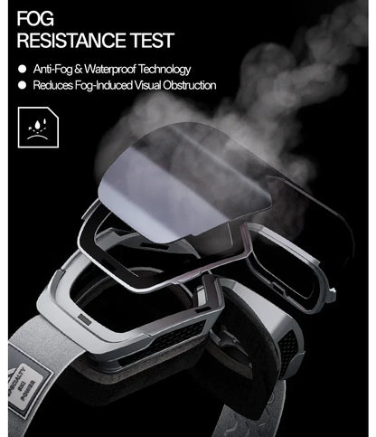 Kapvoe Flip Over Magnetic Snow Goggles Photochromic Ski Men Snowmobile Anti-Fog Snowboard Goggles Women Ski Equipment UV400