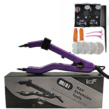 L609 A/B /C Adjustable Extension Tongs 1 Pcs Fusion Iron Hair Connectors Keratin Bonding Keratin Welding Machine Hair Salon Tool