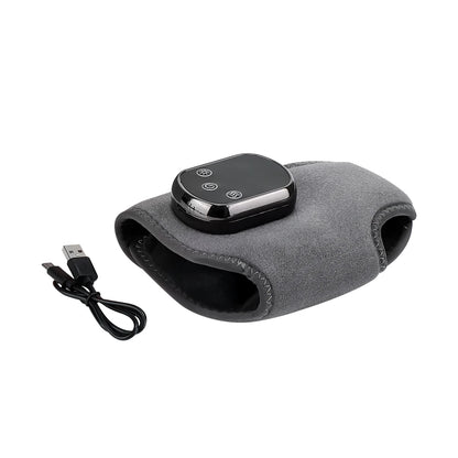 Electric Foot Massager Vibration Relaxation Ankle Massager Warm Hot Compress Ankle Brace Joint Sprain Support Ankle Protection