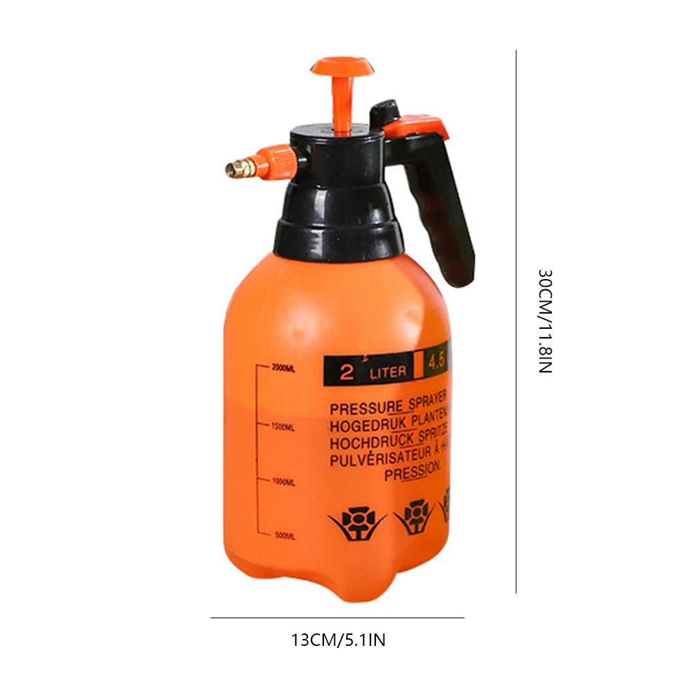 2L/3L Hand Pressure Water Sprayer Portable Garden Sprayer Disinfection Spray Bottle Plants Sprinkler Car Wash Spray Watering Can