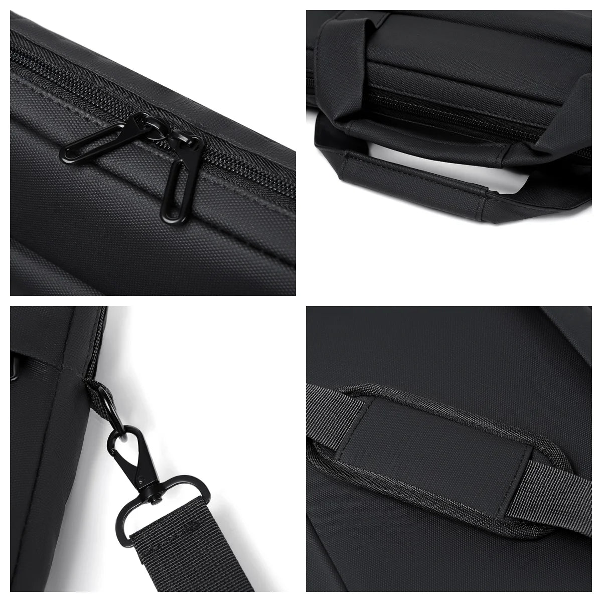 Men's Briefcase, Minimalist Business Shoulder Bag, Men's Messenger Bag, Large Capacity Office Tote, 14-inch Laptop Bag