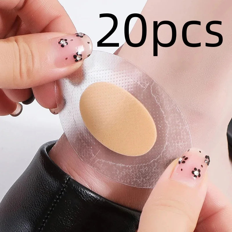 10-100pcs Gel Heel Protection Foot Patches Adhesive Blister Pads Hydrocolloid Heel Liner Shoes Stickers Pain Plaster Foot Care