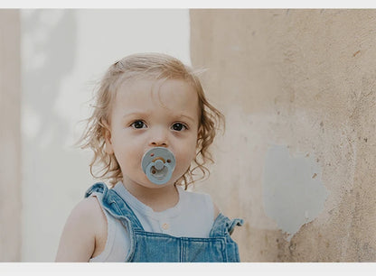 Silicone Baby Pacifier, Food Grade Silicone, Newborn Soother Solid Color Dummies Silicone Nipple For Bebe, 2PCS, Modabebe