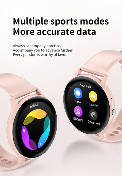 LIGE New Smart Watch Women, Bluetooth Call Sports Fitness Watches, Heart Rate Health Monitor Smartwatch Ladies For Android iOS