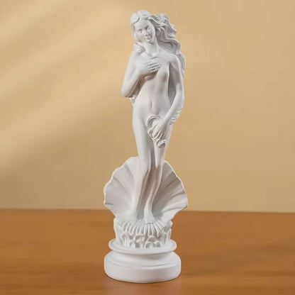 Art Crafts Greek Goddess Aphrodite Figurine Home Room Office Classical Mythology Statue Venus Sexy Woman Sculpture Resin Gift