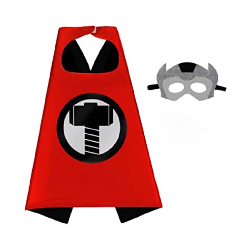 Capas de superhéroe para niño y niña, regalos, disfraces de dibujos animados para niños, suministros para fiestas de Pascua, Halloween, Navidad, regalos