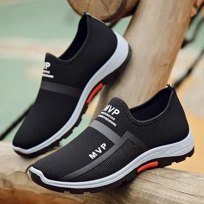 Summer Mesh Men Shoes, Lightweight Sneakers, Men Fashion Casual Walking Shoes, Breathable Slip-on Mens Loafers, Zapatillas Hombre