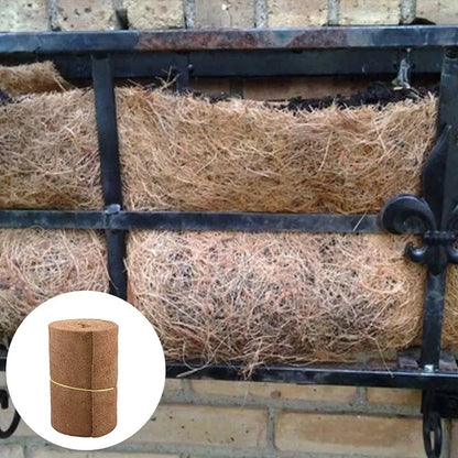 Plant Fiber Roll Natural Reptile Carpet Mat Reptile Bedding Supplies Insulation Flowerpot Basket Coconut Coir Liner Sheet Coco