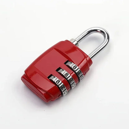7 Colors Digit Password Lock Combination Suitcase Luggage Metal Code Password Locks Padlock Travel Safe Anti-Theft Color Locks