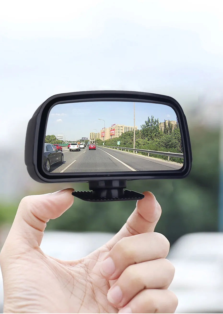 360 Degree Adjustable Wide Angle Side Rear Mirror Blind Spot Convex Mirrors for Car Reverse Parking Auxiliary Rear View Mirror