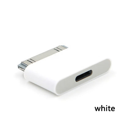Lighting To 30Pin Adapter 8Pin Male To 30 Pin Female Charging Sync Converter for IPhone 4 4S IPad 2 3 IPod Touch Charger Cable