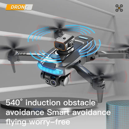 Drone, 4K Professional Camera 8K GPS HD Aerial Photography Dual-Camera Omnidirectional Obstacle Avoidance Drone, Camera Drone