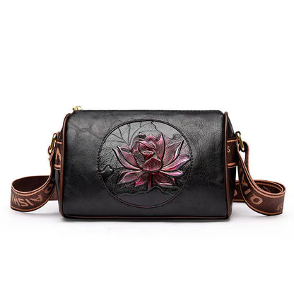 Brand Leather 3 Layers Alligator Crossbody Bag for Women Female Shoulder Messenger Sac Luxury Designer Ladies Handbags