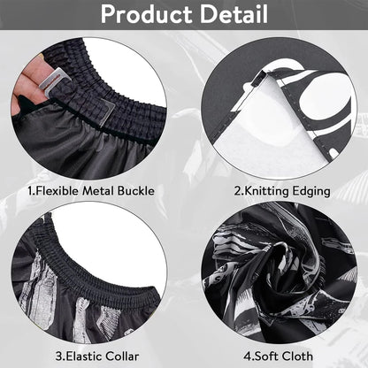 WANMEI Waterproof Hairdressing Shawl Bib paper Set Nylon Hairdressing Salon Clothes Chopped Hair Isolator Hair Dyeing Tool