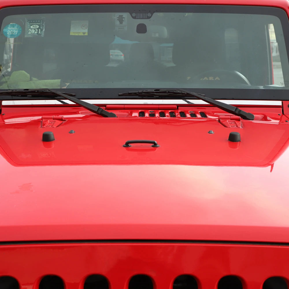 Rubber Hood Bump Rest Stop Bonnet Bumper Cushion for Jeep Wrangler JK 2007-2017 Auto Replacement Parts Car Engines Accessories