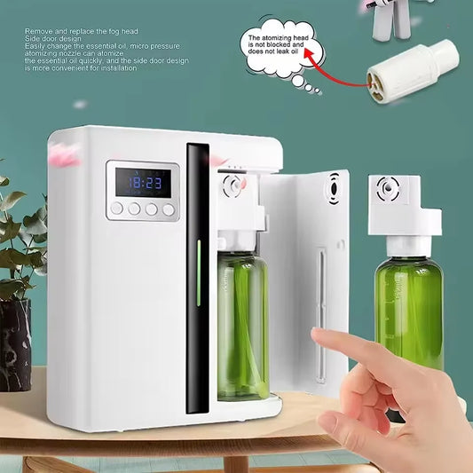 Professional Aroma Diffuser Electric Home Wall-Mounted Fragrance Diffuser Automatic Spray Scent Air Machine for Hotel