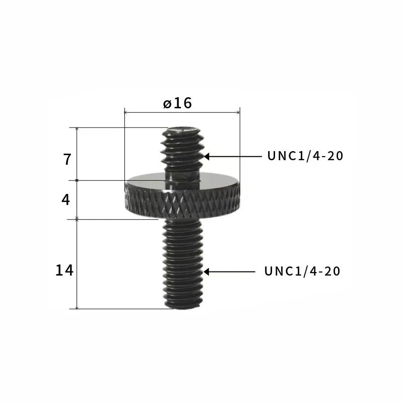 2/4pcs Universal Camera Conversion Screw 1/4 Male to 3/8 M4 M5 M6 M8 M10 Male Screw Tripod Monopod Mount Adapter Photography