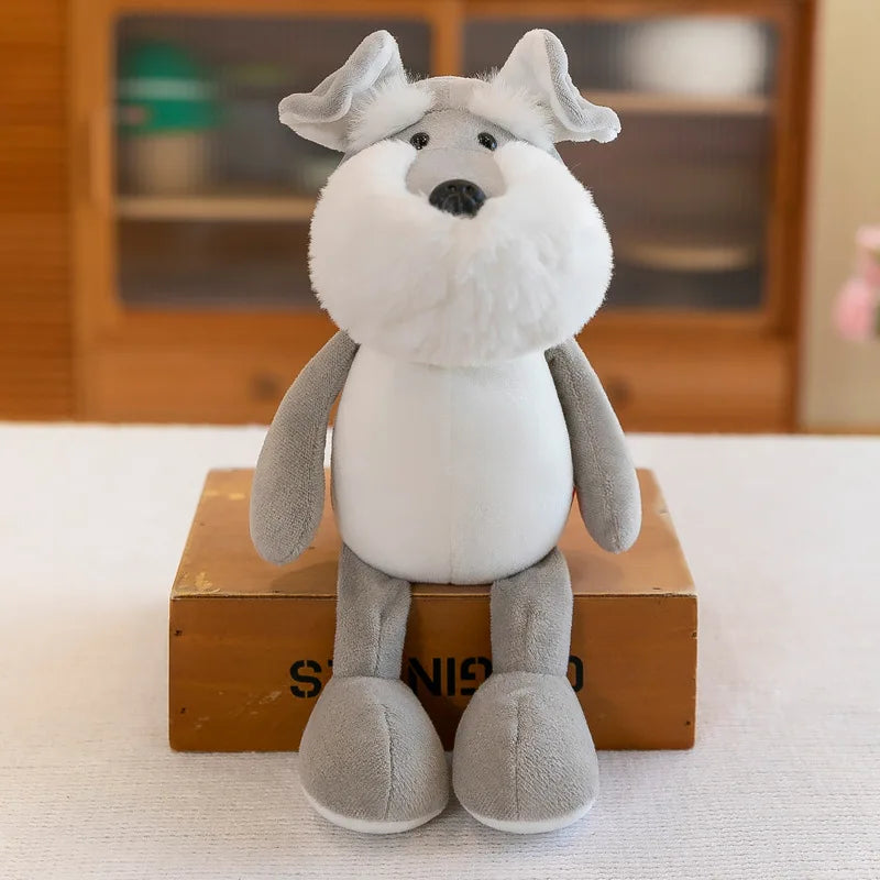 Stuffed Plush Animal Toys Soft Dolls Jungle Lion Elephant Tiger Dog Fox Monkey Deer Children Gift Kawaii Baby Kids Hobby Toys