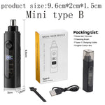 Electric Nose Hair Trimmer For Men Women High Speed Motor Hair Remover Lips Eyebrows Razor R Type Cutter Head Trimmer for Nose