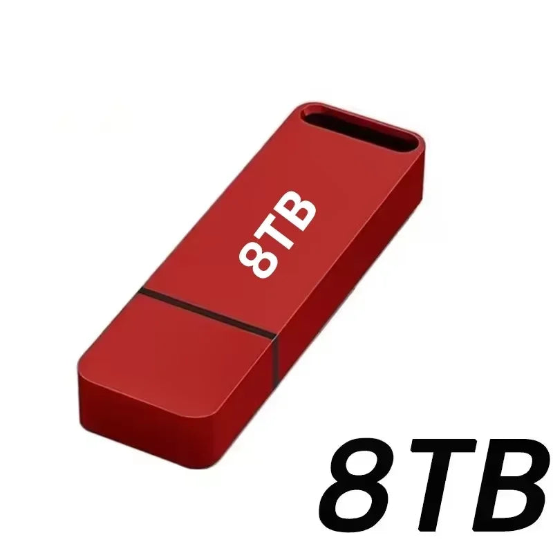 NEW 16TB Metal Flash Drive USB3.2 High Speed Transfer Large Capacity Portable USB Memory Pen Drive For Phone Computer Car U Disk