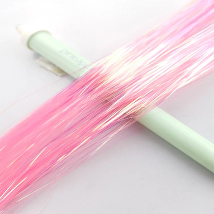 36/48Inch, Sparkle Hair Tinsel Rainbow Colored Strands, Girls Headwear, Hair Laser, False Hair Extensions, Decor Glitter