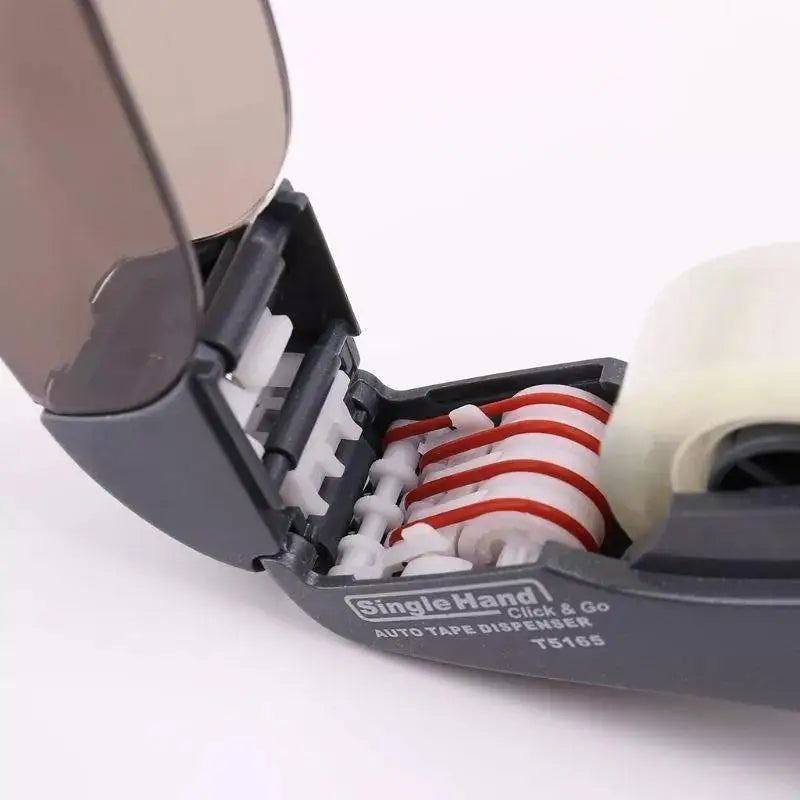 1Pcs Automatic Tape Dispenser Hand-held One Press Cutter for Gift Wrapping Scrap Booking Book Cover