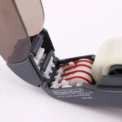 1Pcs Automatic Tape Dispenser Hand-held One Press Cutter for Gift Wrapping Scrap Booking Book Cover