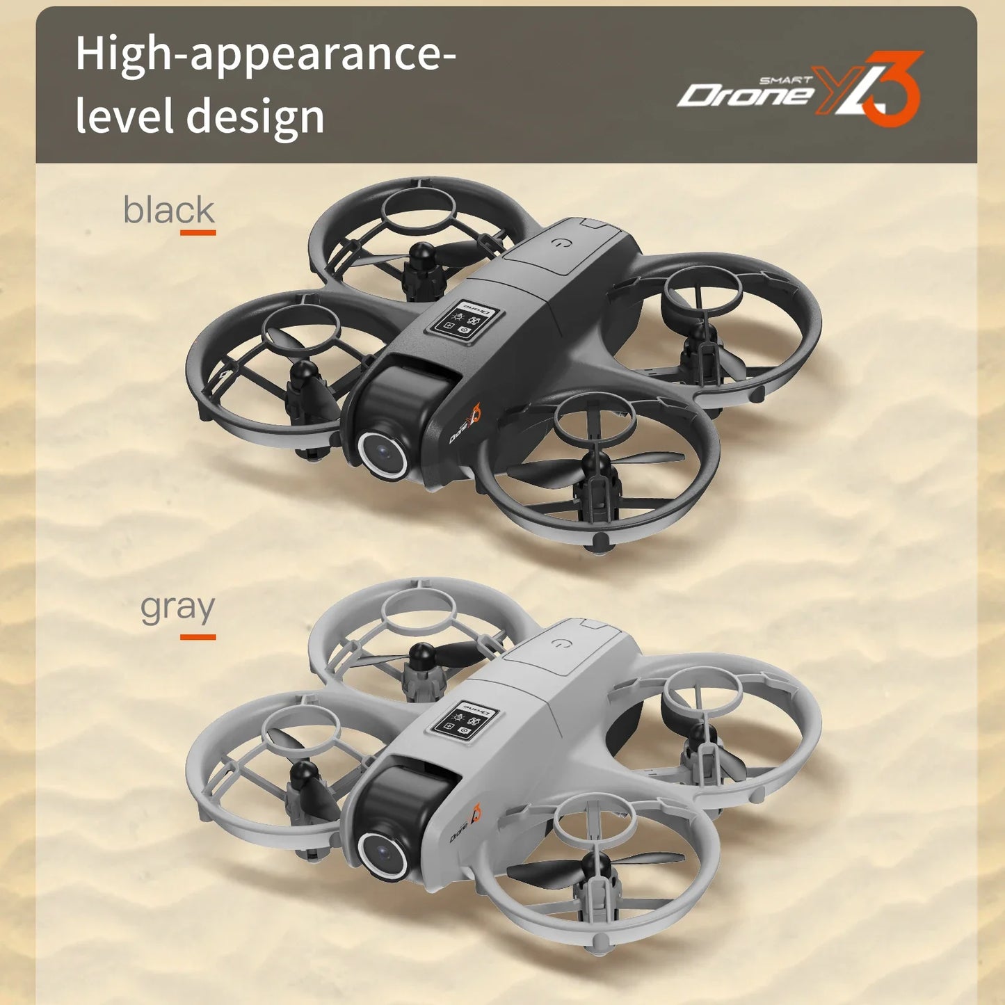 YL3 Drone Professional 8K Dual Camera Long Battery Life GPS WIFI Brushless Motors Obstacle Avoidance Foldable Quadcopter