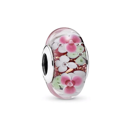 Hot New Color Murano Glass Series Charm Beads Fit Original European Silver Bracelet Necklace DIY Women Fashion Jewelry Gift 2026