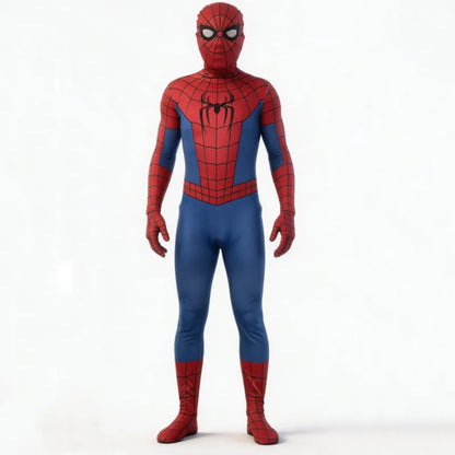 Disfraz de Cosplay de Spider-Man, Traje de Spandex de Cuerpo Completo, Mono de Licra para Adulto, Disfraz de Halloween, Carnaval, Fiesta, Ropa
