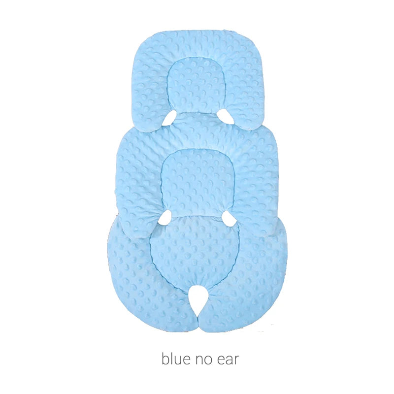 Four Seasons Baby Stroller Cushion Infant Car Seat Insert Stroller Pad Universal Thermal Mattress Mesh Breathable Reversible